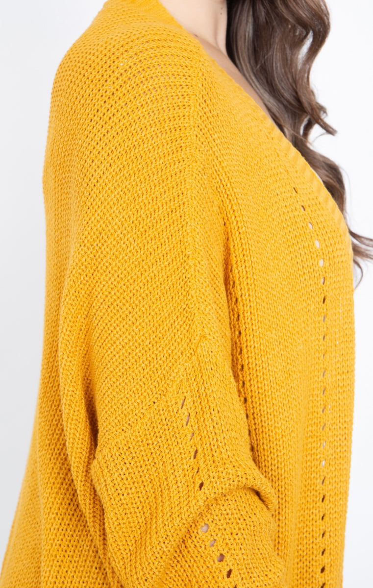 Mustard top cardigan nz