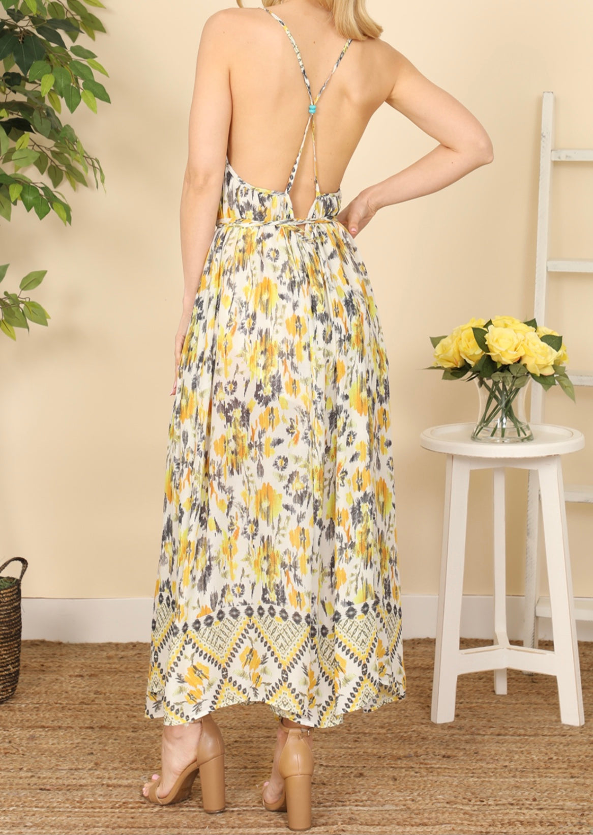 Elvia Floral Maxi Dress