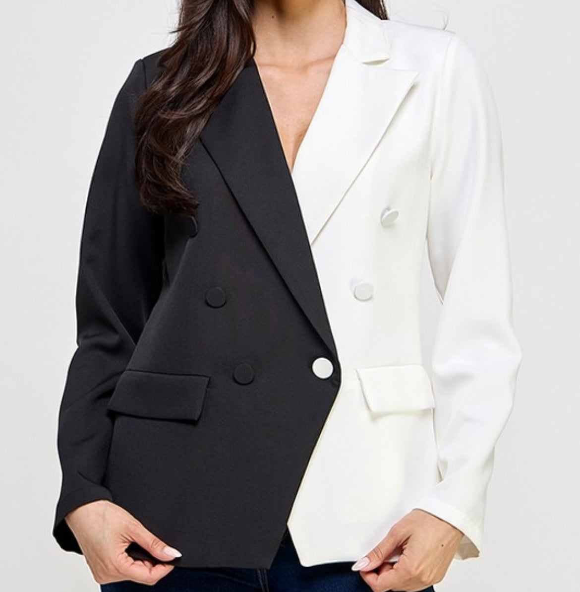 Scarlett Black & White Blazer